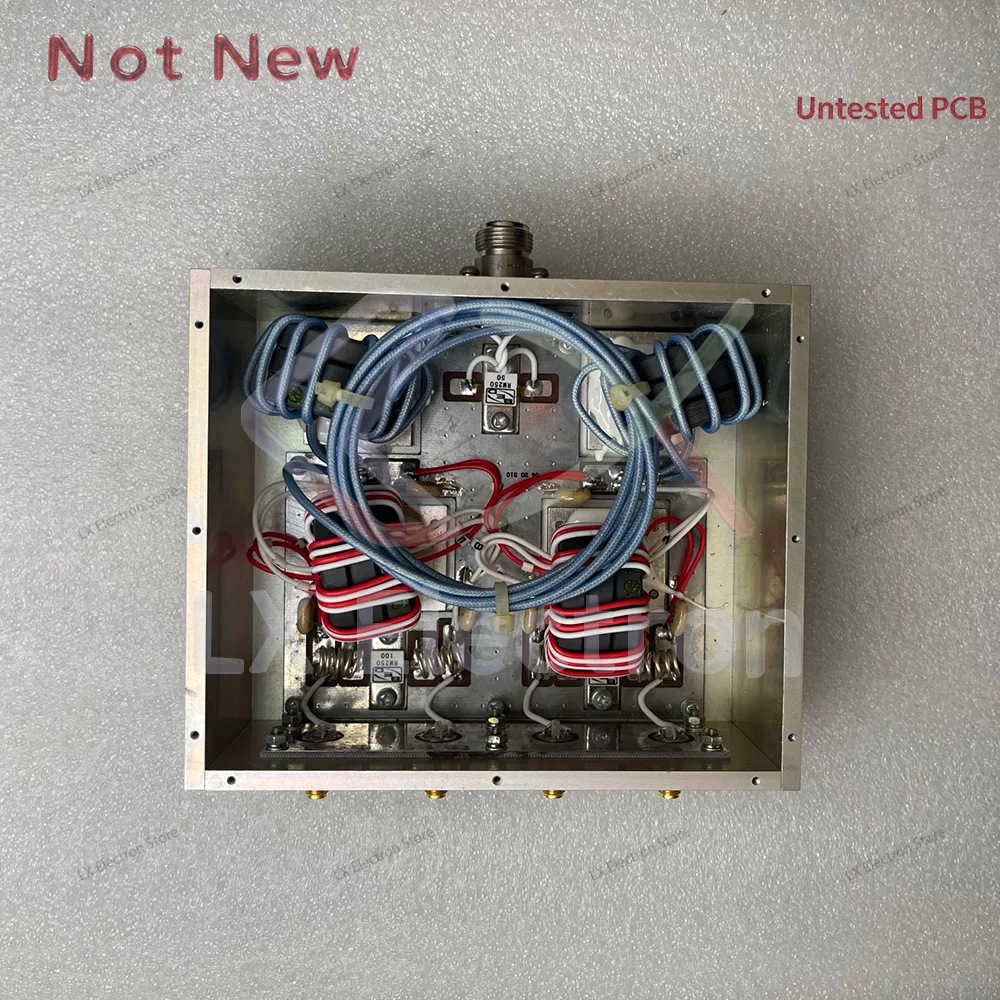4‑Way 50‑Ohm 2‑28MHz 100W CW RF Input Power Divider, Toroidal Transmission‑Line Transformer  1pcs/Lot