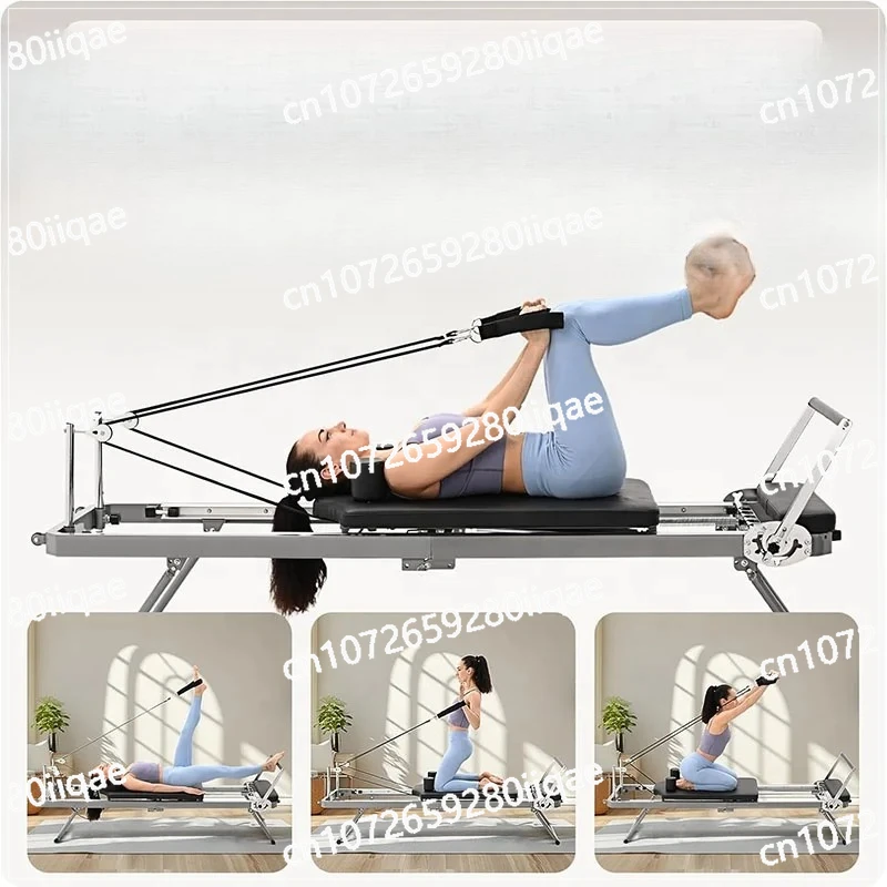Outdoor Home Foldable Portable Yoga Exercise Equipment Aluminum Folding Machine Pilates