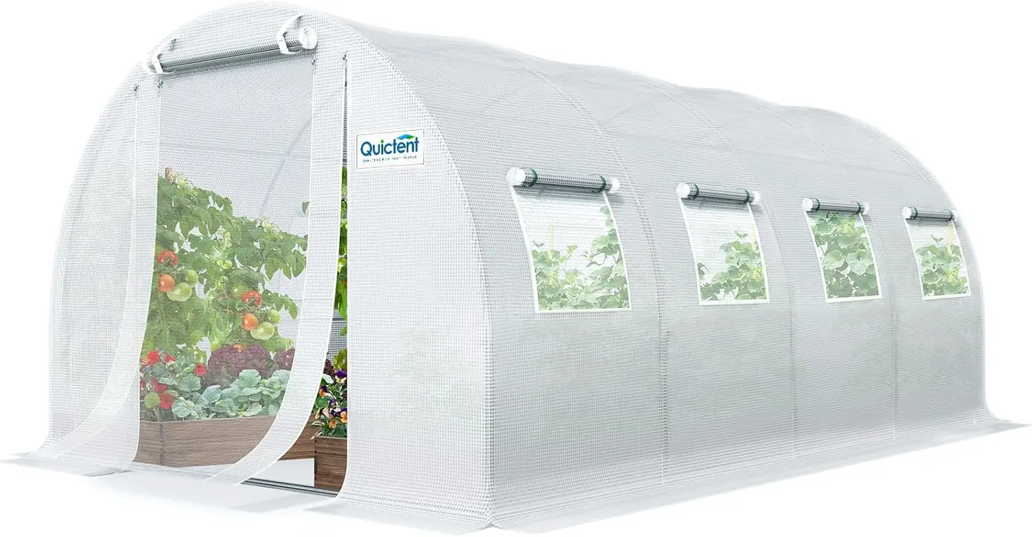 20x10x6.6FT Upgraded Greenhouse for Outdoors, Multipurpose Garden Plant with Enhanced Heavy Duty Frame Portable