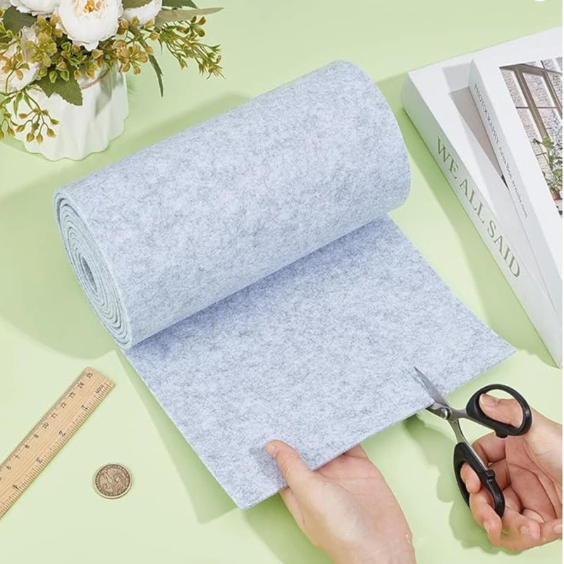 3mm Thick Felt Fabric Handmade DIY Table Mat Handicraft, Spliced Sewing Decoration Accessories,30x300cm