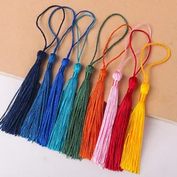 Bookmark Tassels Fringe Brush Silky Handmade Soft Craft Mini Tassels with Loops for DIY Crafts Jewelry Making Accessories