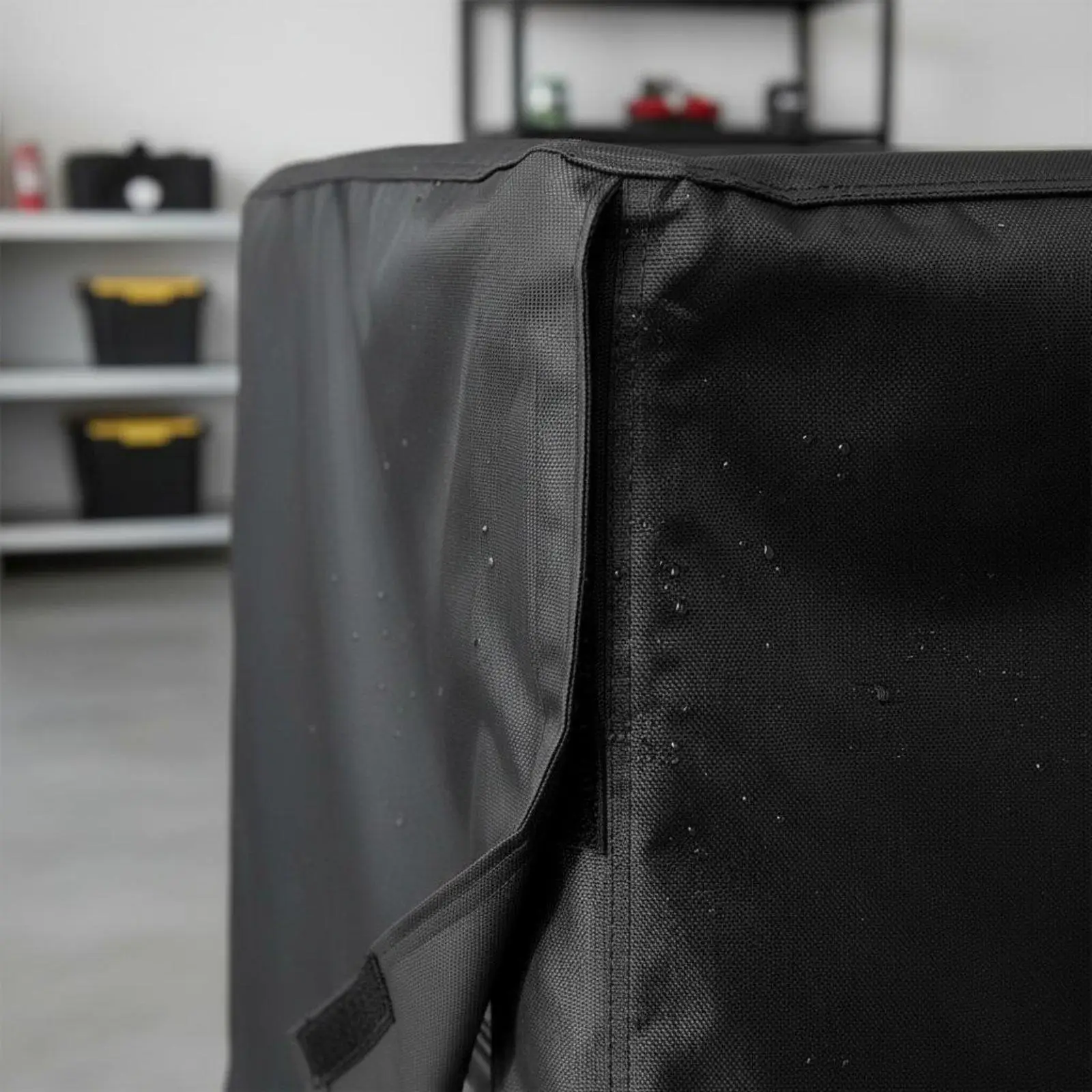 Universal Electric Generator Cover for Rain Snow Protection with Air Vents and Elastic Hem for 5500-15000 Watt
