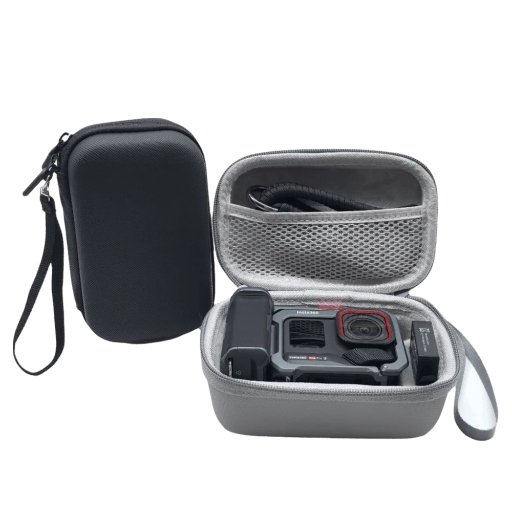 EVA Hard Shell Case Shockproof Drop-resistant Shockproof Camera Bag Lightweight Soft Lining for Insta360 Ace Pro 2