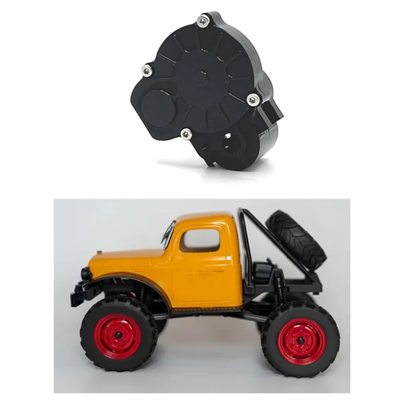 RC سيارة معدنية متوسطة موجة صندوق الإسكان عدة ل FMS 1/24 FCX24 Xiaoqi كسارة K5 RC Accessories-ABFT