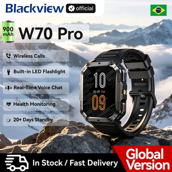 שעון חכם Blackview עמיד לשטח עם מצפן ותאורת חירום