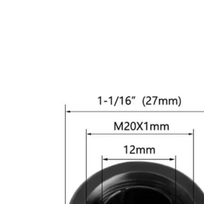 Reliable M20 Collet Chuck Adapter with Nut for Trimming and Engraving Machines Carbon Steel for Enhanced Durability