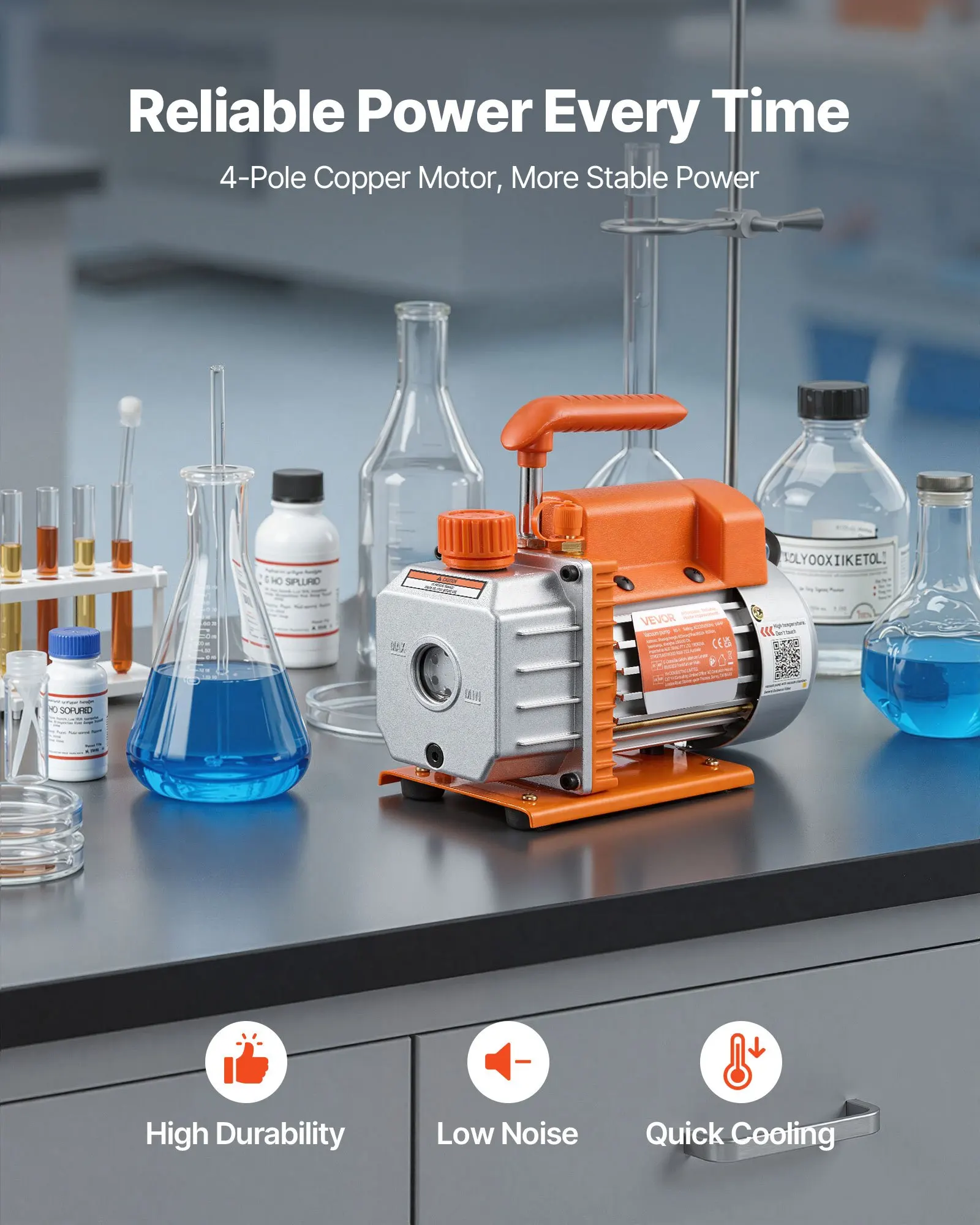 

3 Gallon Vacuum Chamber With Pump, 3.5 CFM, Single Stage Vacuum Pump, Stainless Steel Degassing Chamber Kit With Tempered Glass
