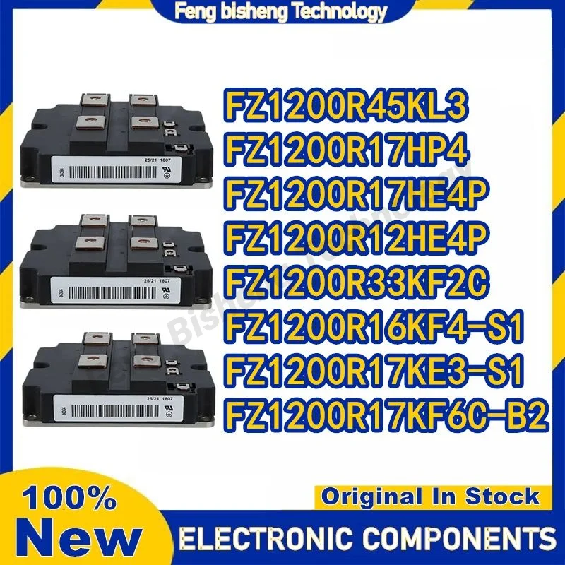 FZ1200R45KL3 FZ1200R17HP4 FZ1200R33KF2C FZ1200R17HE4P FZ1200R12HE4P FZ1200R16KF4-S1 FZ1200R17KE3-S1 FZ1200R17KF6C-B2 وحدة جديدة