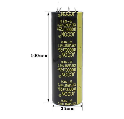 JCCON 25V 63V 80V 200V 450V Audio Elektrolytkonnsator 100UF 150UF 180UF 220UF Für Audio Hifi Verstärker Hohe Frequenz Niedrigen ESR