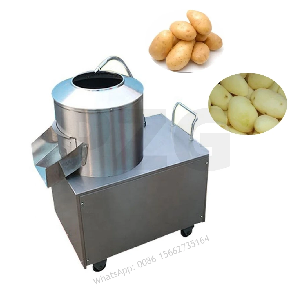 Professional Electric Sweet Potato Taro Ginger Peeler Potato Peeling Machine Potato Washing Machine