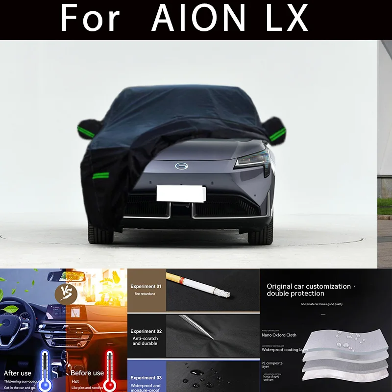 

For AION LX Outdoor Protection Full Car Covers Snow Cover Sunshade Waterproof Dustproof Exterior Car accessories