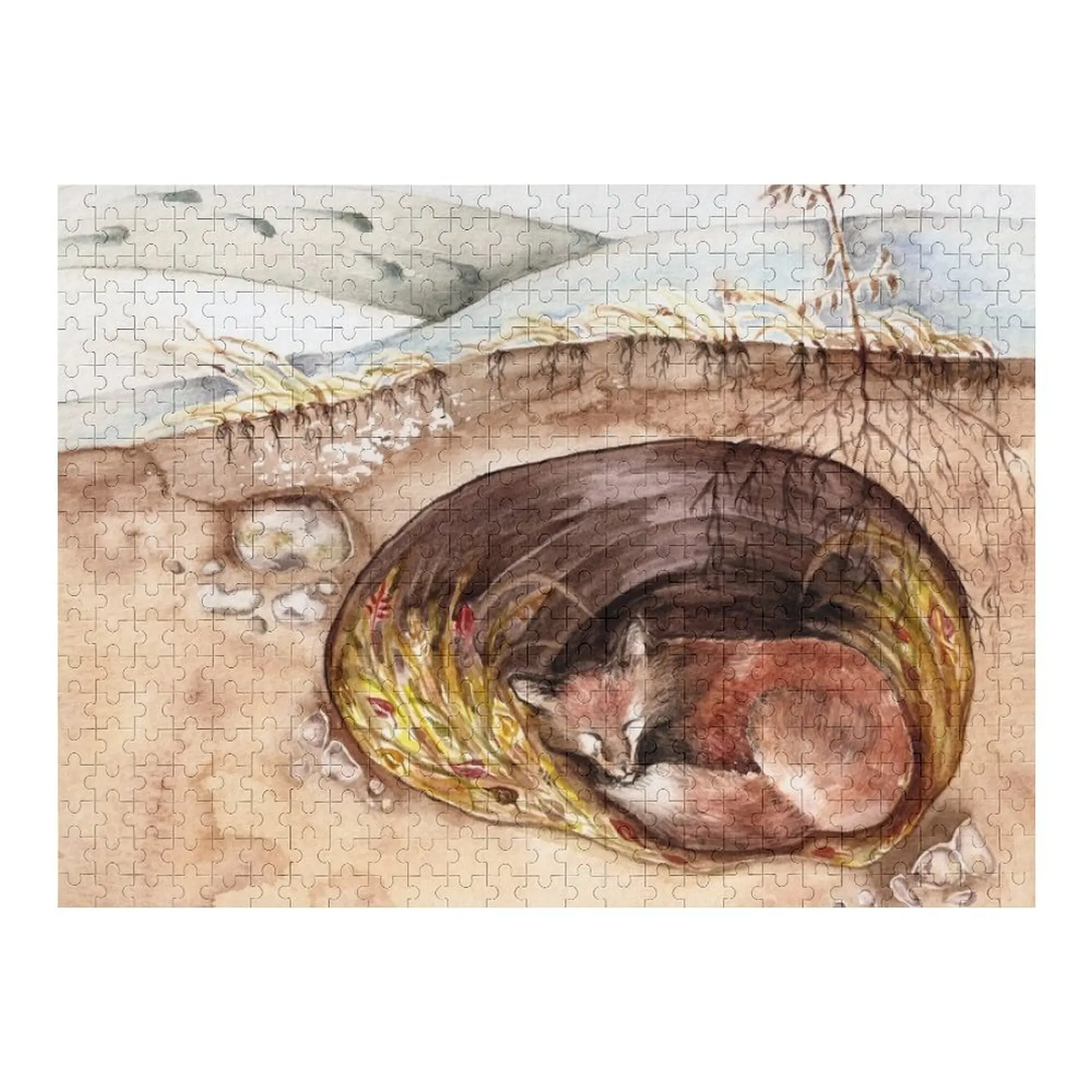 

Пазл Fox Den Photo Wood Пазл с именем