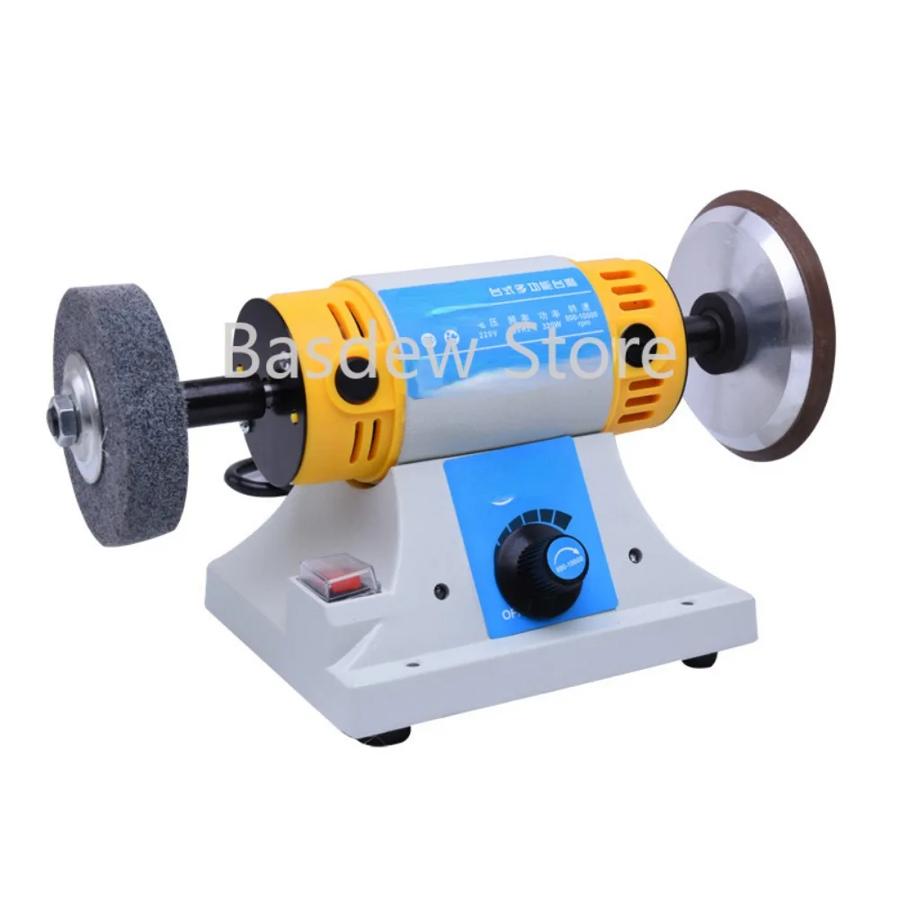 Multifunctional Table Grinding Polishing Machine Jade Engraving Machine Buddha Beads Beeswax Electric Grinding Amber