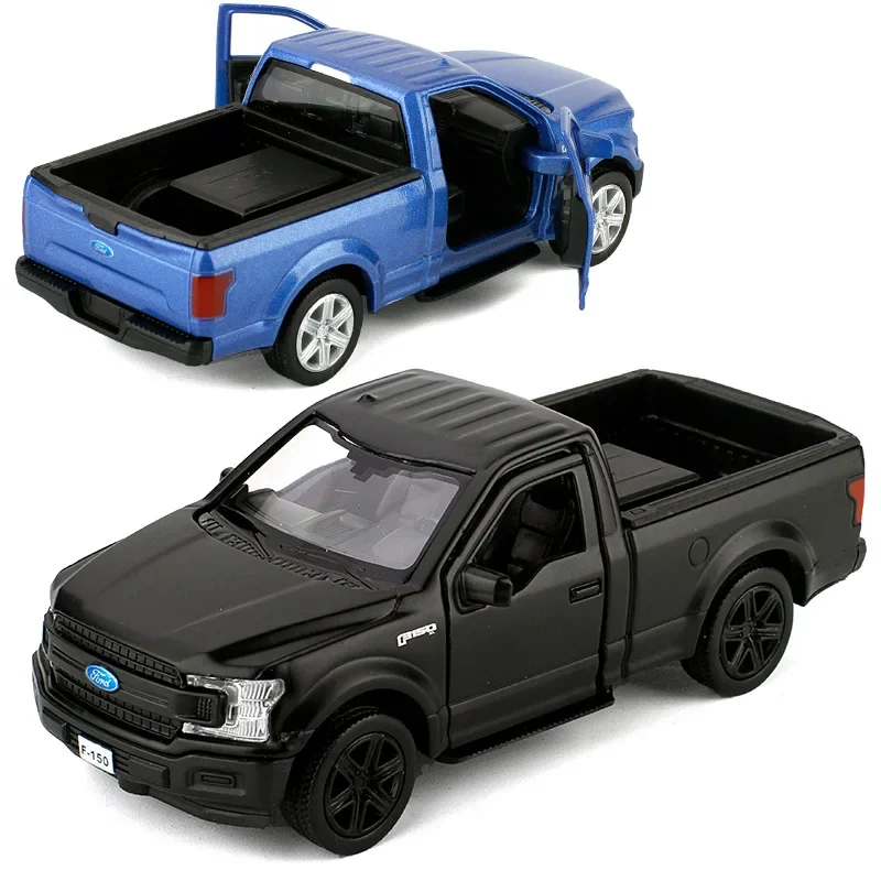 1:36 ford F-150 svt Pickup Truck Spielzeug auto Modell für Kinder rmz Stadt Druckguss Miniatur Pull Back Sammlung Geschenk für Kinder Jungen