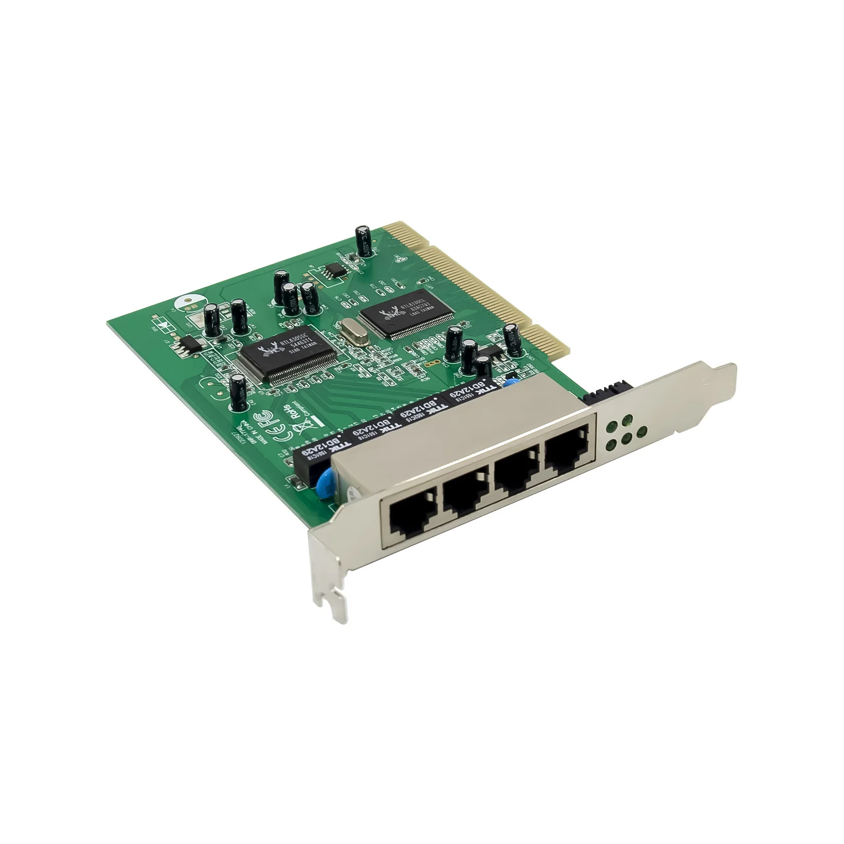 SUNWEIT ST703 PCI 4 portas 10/100M Fast Ethernet Switch RTL8305SC interno com fio para uso em laptop