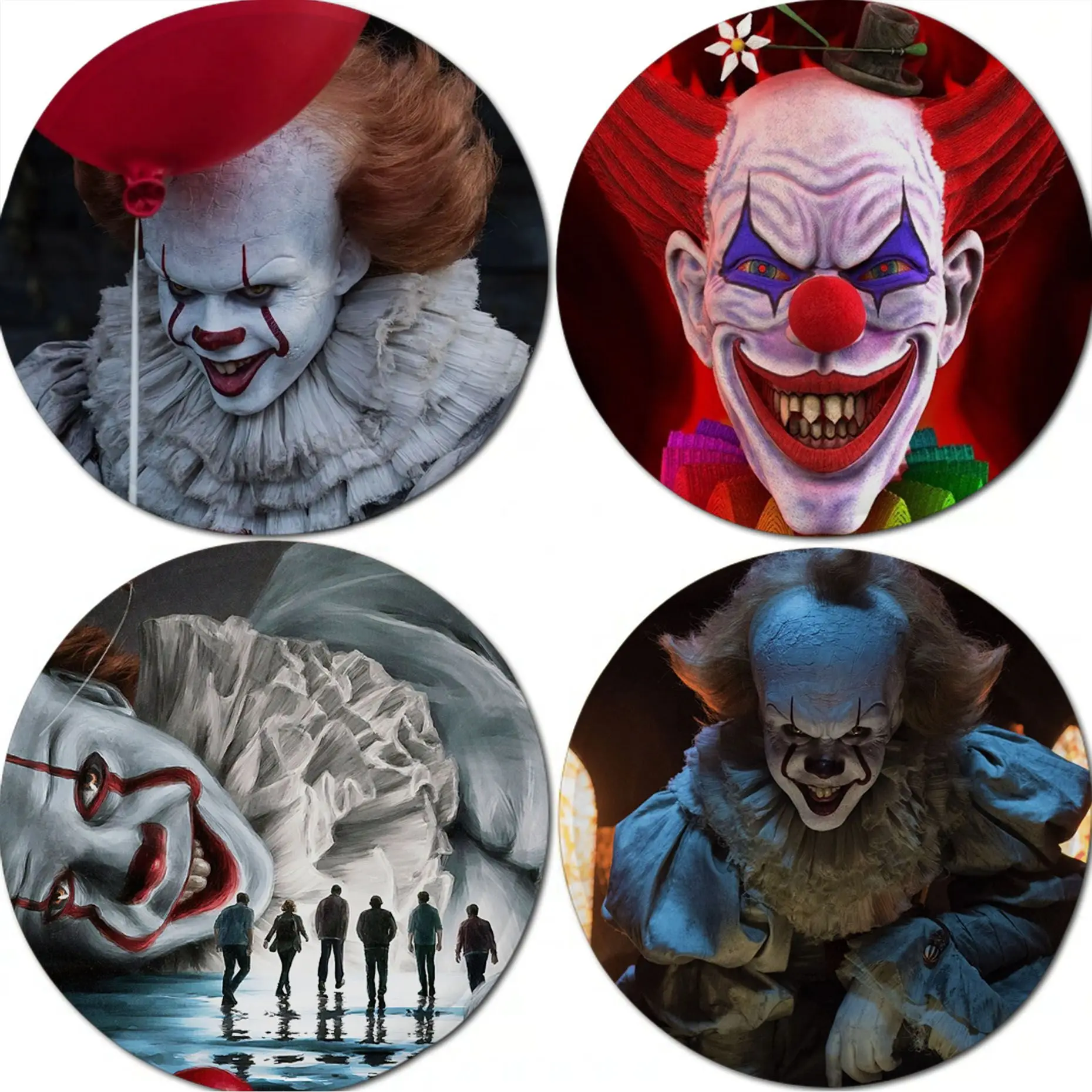 

Hot Pennywise Clown Cushion Mat Modern Minimalist Style Meditation Cushion Stool Pad Dining Chair Tatami SeatCushion DecorTatami