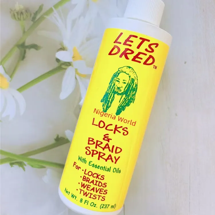 Lets Dred Nature's Wax locks braid spray 237ml
