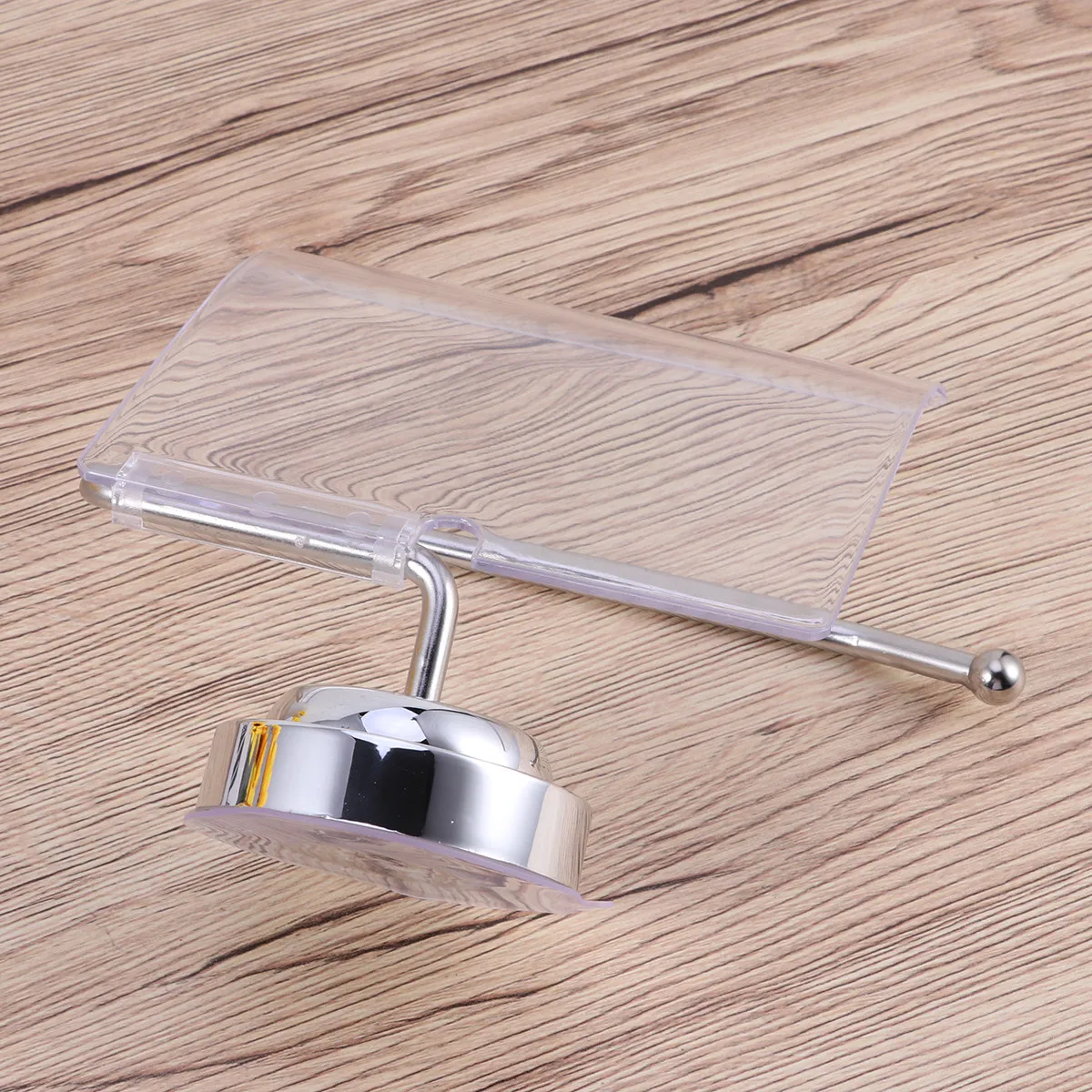 

1Pcs Premium Stainless Steel Paper Hanger for Bathroom with Upturned Tail Design Suction Cup Mounted Toilet Paper Roll Holder