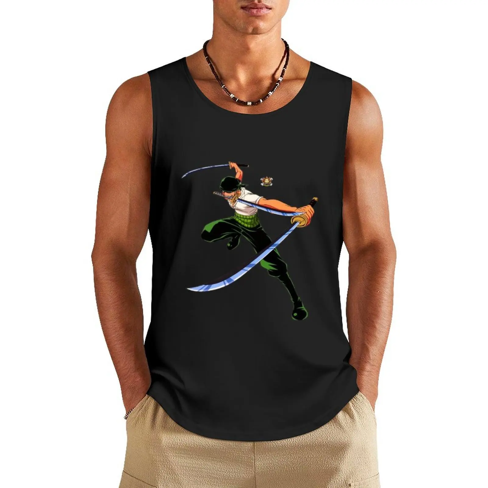 

Zoro Tank Top new in tops & t-shirt Men's sleeveless gym accessories men