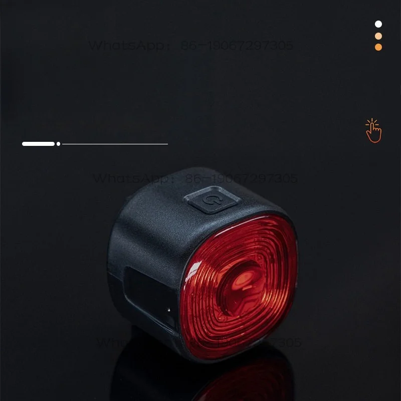 

Intelligent Induction Brake Light Riding Road Bike Bicycle Tail Bag Hanging Light Night