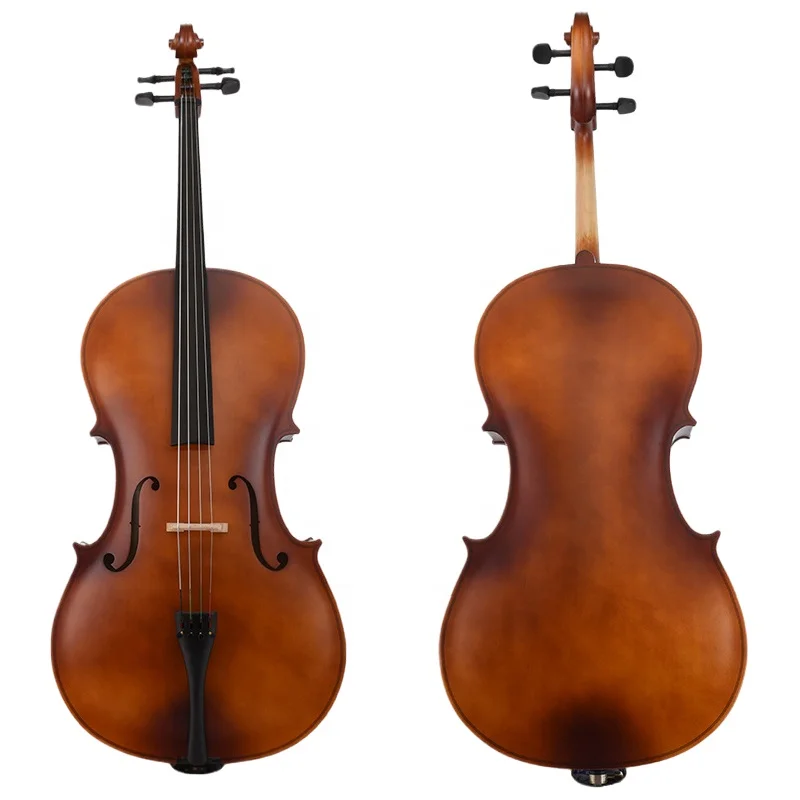 Wholesale Best Offer Handmade Adult Cello Beginner Practice Perfect Full Size Range 1/8-4/4