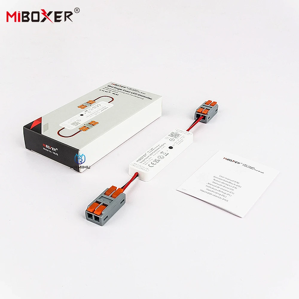 Miboxer MLR1 MLR2 Mini Single Color LED Controller 2.4GHz Wireless WiFi Tuya APP Remote Dimmer for 2835 5050 LED Strip Light