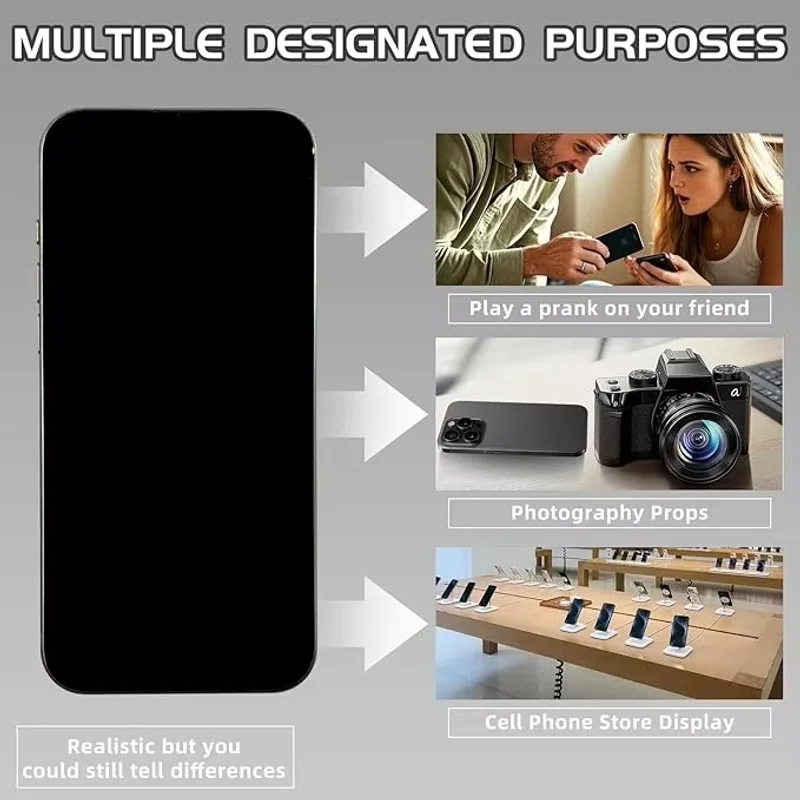 Realistic Replica for Redmi 15Pro Non-Working Dummy Phone Model for Redmi 17C Prop Mockup Phone for Display Photography