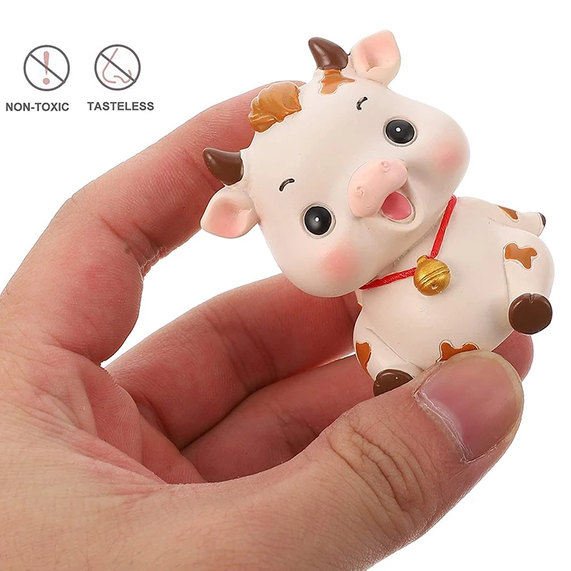 Bull Doll, Chinese Zodiac, Year Of The Ox Figurines, Car Decorations, Shaking Head Cute Decorations