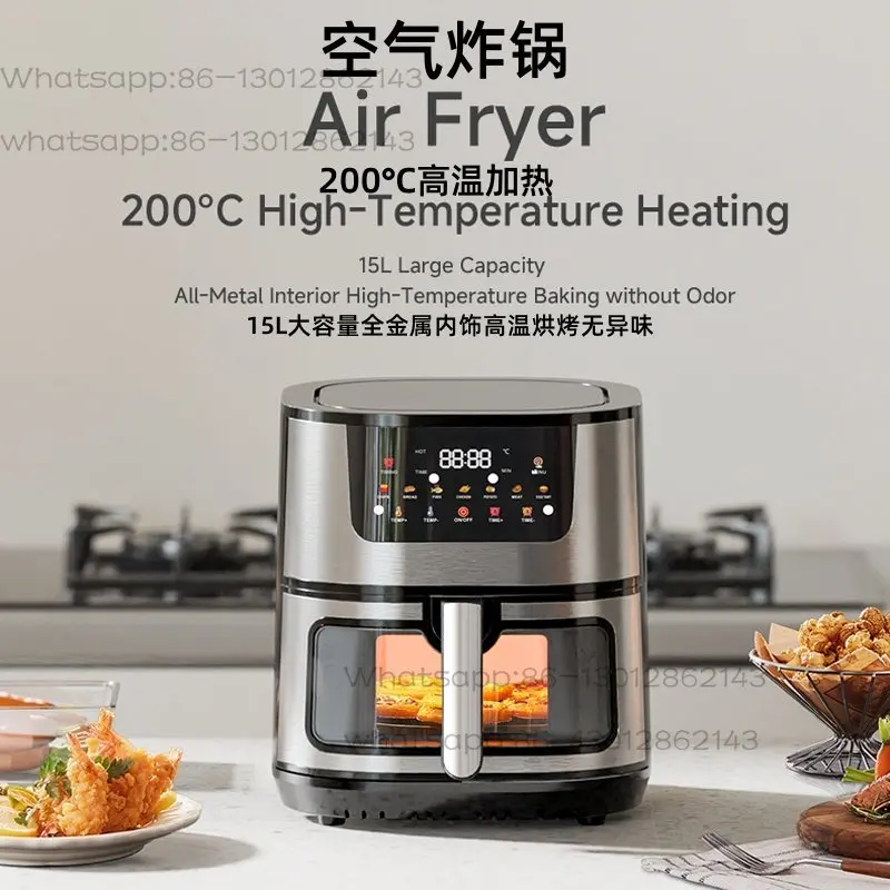 110V air fryer 220V electric fryer multi-function touch screen     NEW