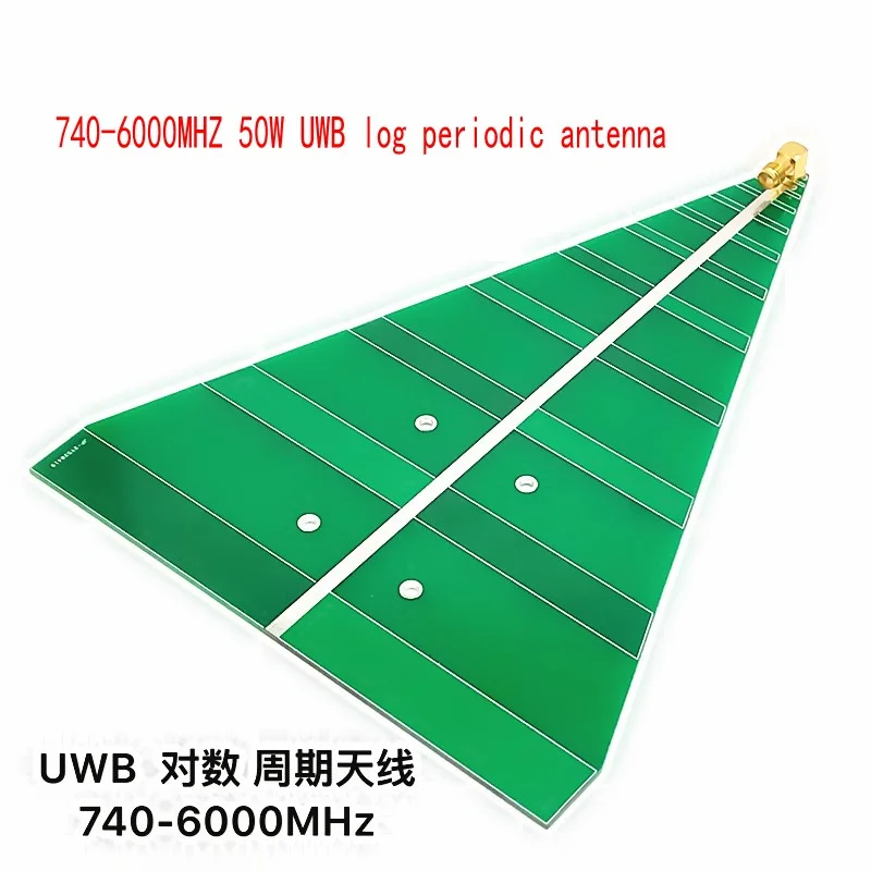UWB 740 МГц-6000 МГц 50 Вт ультра-широкополосная периодическая антенна