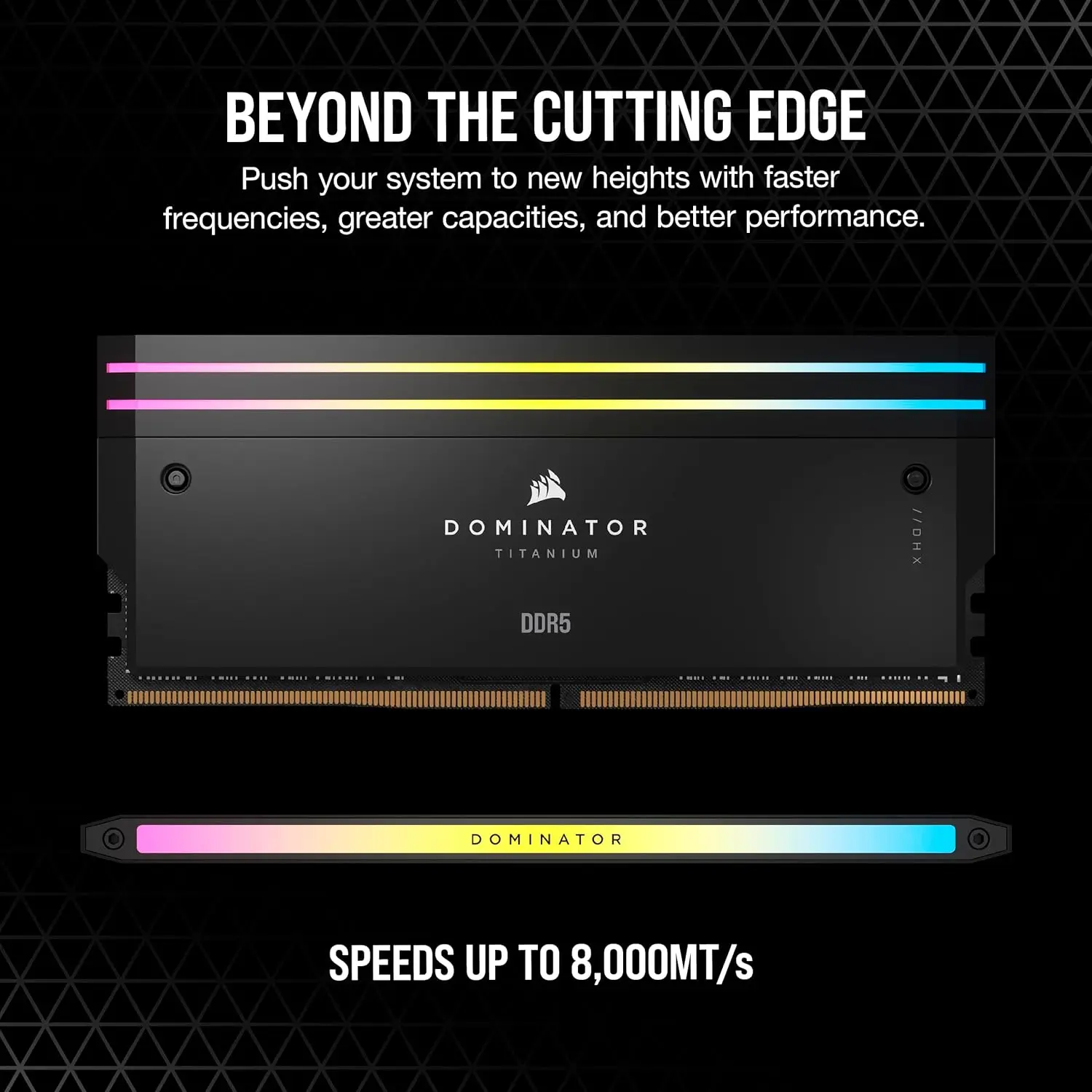 Corsair Dominator Titanium RGB DDR5 32GB (2x16GB) DDR5 6000MHz