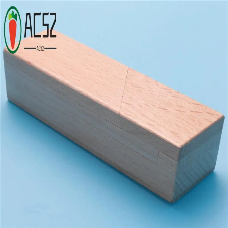 

AC52-4X Wooden Brain Teaser Secret Opening Puzzle Box Magic Mysterious Box Gift Box