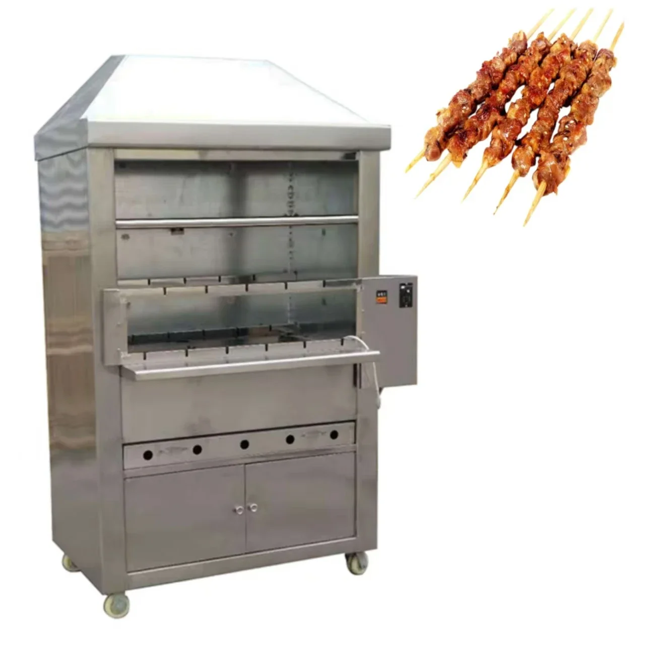 Efficient Charcoal Rotating Chicken Grill Machine Chicken Charcoal Grill Machine Chicken Grill Machine Charcoal