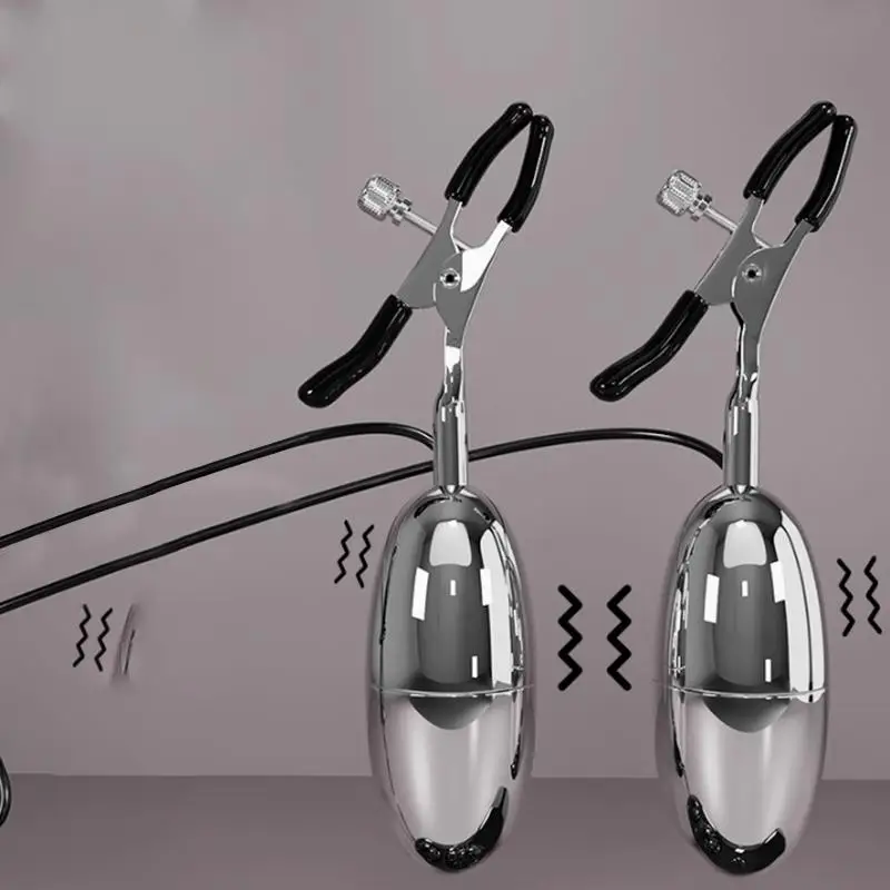 【AD】Portable Vibrating Bullet Clitoris Nipple Clamp Wired Control Jumping Egg Women G Spot Stimulate Vibrator Adults Sex Toys view 4