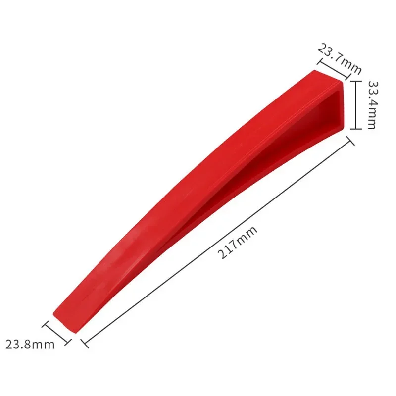 1Pc Universal Crowbar Red/Green Plastic Dilator Enlarger Door Body Window Door Wedge Automobile Paint Dent Repair Hand Tools