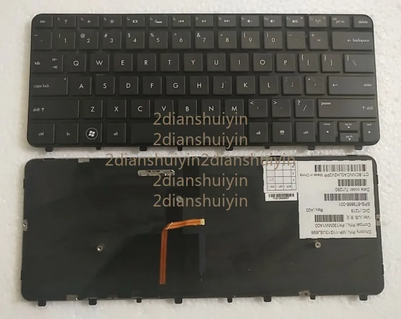 For Original HP Folio 13-1015TU 1020 2000 1000 1003xx Backlit Keyboard