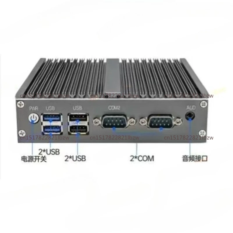 Ndustrial PC N2830 Quad Core Dual LAN Dual   Ports Fanless System for Vision 1 pcs