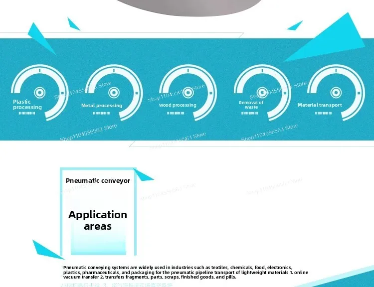 単頭アルミニウム合金エアアンプ空気圧真空発生器フィーダー（粉末吸引コンベア用）