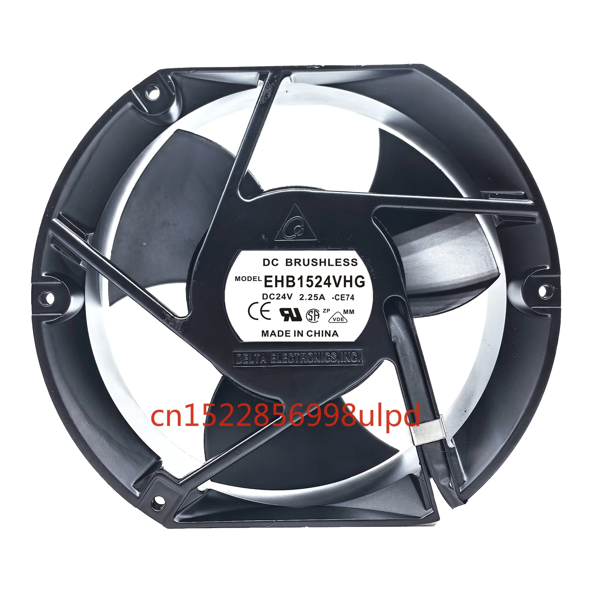 New Cooling Fan EHB1524VHG-CE75 DC 24V 2.25A 23W 400RPM 17251 172X150X51MM 2-Wire 3-Wire 4-Wire