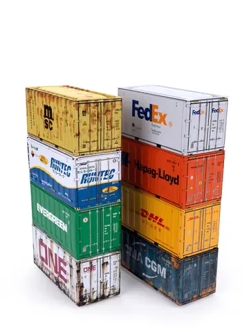 Mini Iron Storage Box Miniature Storage Iron Box Creative Decoration Collect Small Item Desktop Mini Container Model Kids Gifts