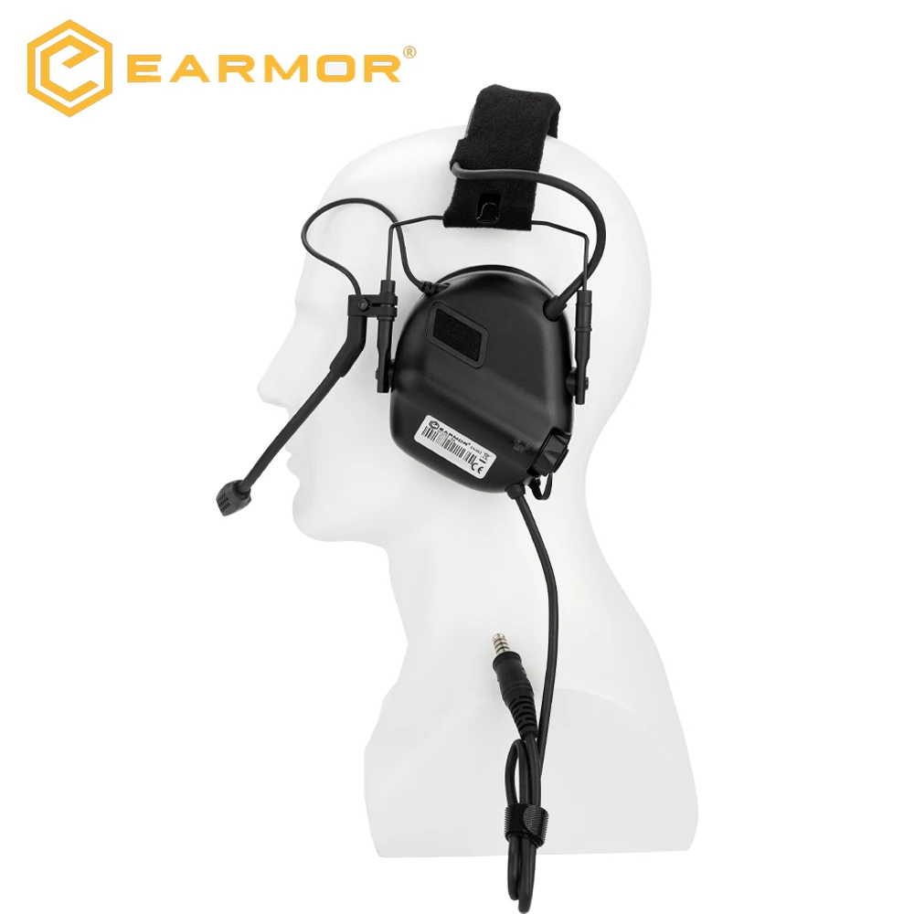 EARMOR M32 SE Headset Anti Kebisingan Berburu Penutup Telinga Menembak Elektronik Taktis Profesional Headphone Komunikasi Taktis