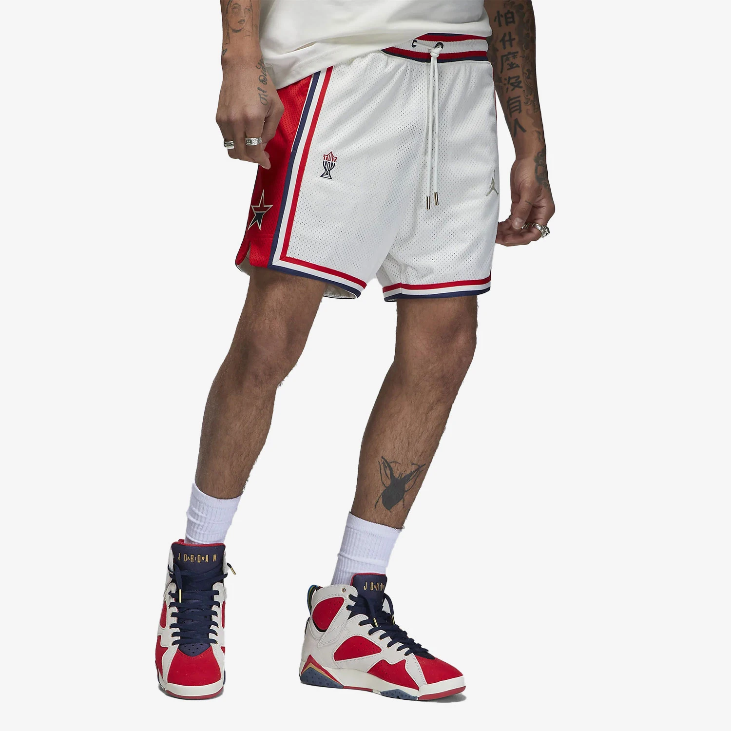 

Оригинальные мужские дышащие баскетбольные шорты Nike JORDAN с принтом DR2957-133