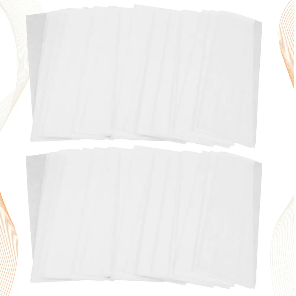 80Pcs Superior Flexible Paper Waxing Strips for Professional Salon Hair Removal Soft Strong Grip No Mess Ideal for Legs Arms