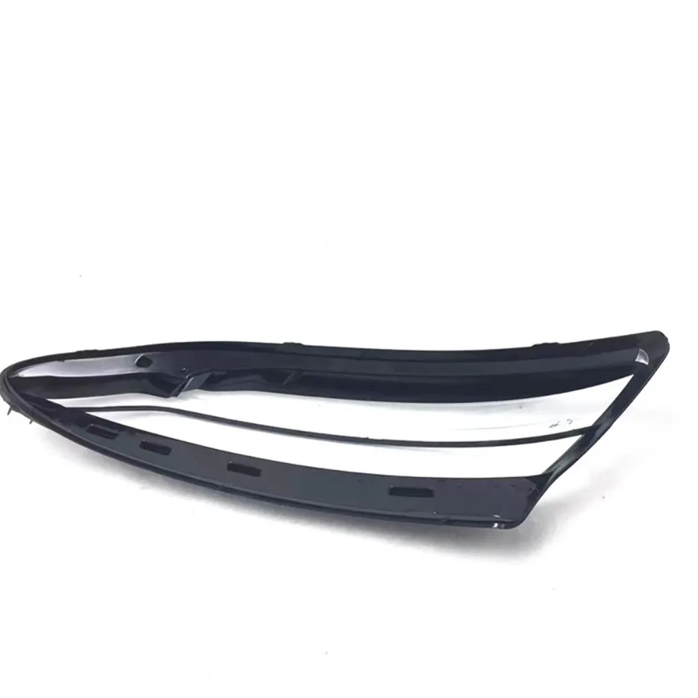 المصباح قذيفة قناع شفاف عدسة ل BYD Han EV 2020 2021 كشافات غطاء المصباح شبكي استبدال عاكس الضوء الأصلي #5