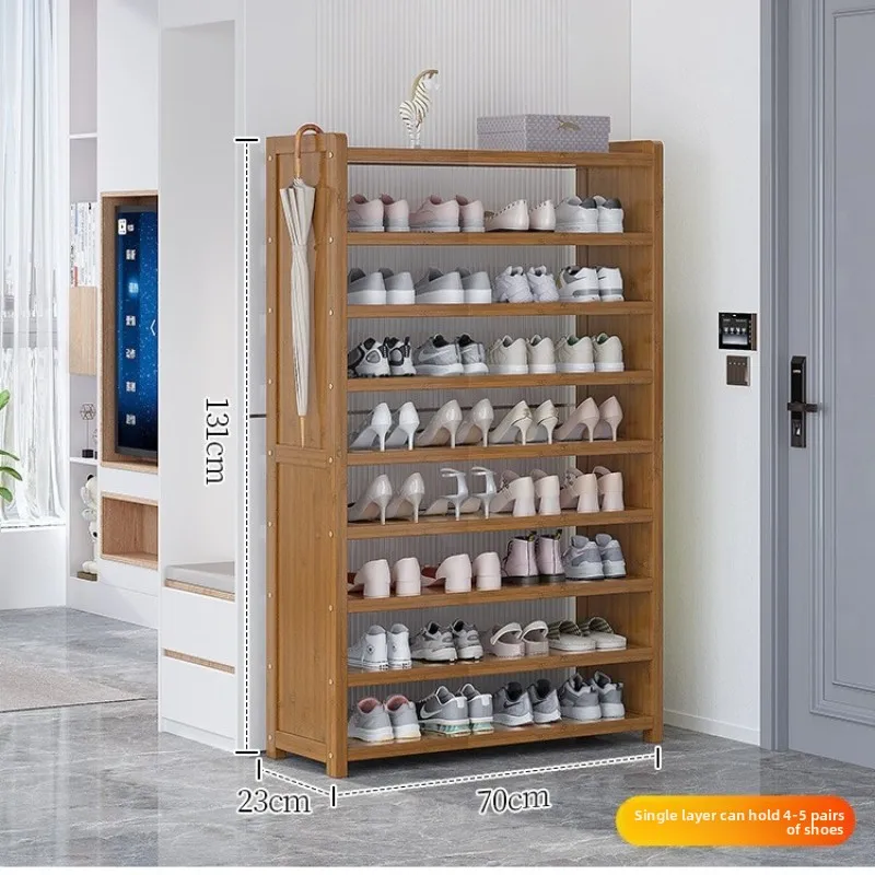 household goods Door multi-layer dust-proof storage shoe rack shelf small household integrated cabinet shoes