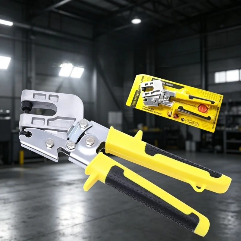 Suspended Ceiling Keel Crimper Suspended Ceiling Keel Crimper Aluminum Alloy Double Handle Drywall Installation Hand Tool