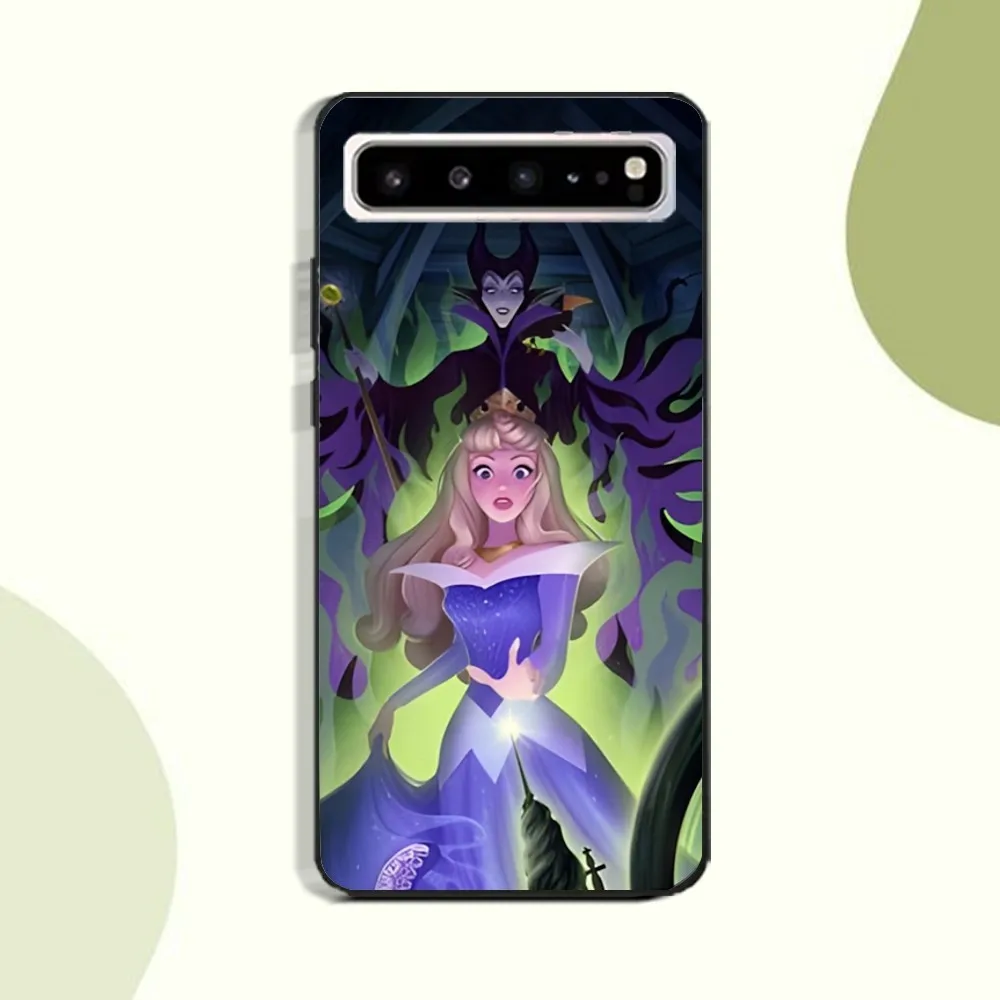 M-Maleficent Phone Case For Samsung Galaxy A52 A12 A51 S21 Edge S22ULTRA S23 S20LITE Plus Ultra Black Cover