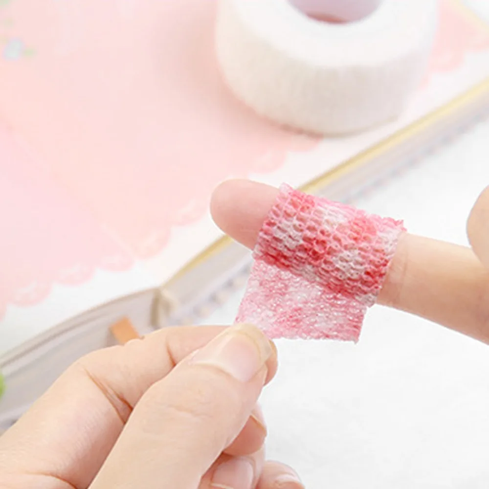 Finger Protection Student Finger Bandage Self-adhesive Cartoon Finger Protection Tape Cute Elastic Cute Finger Tape