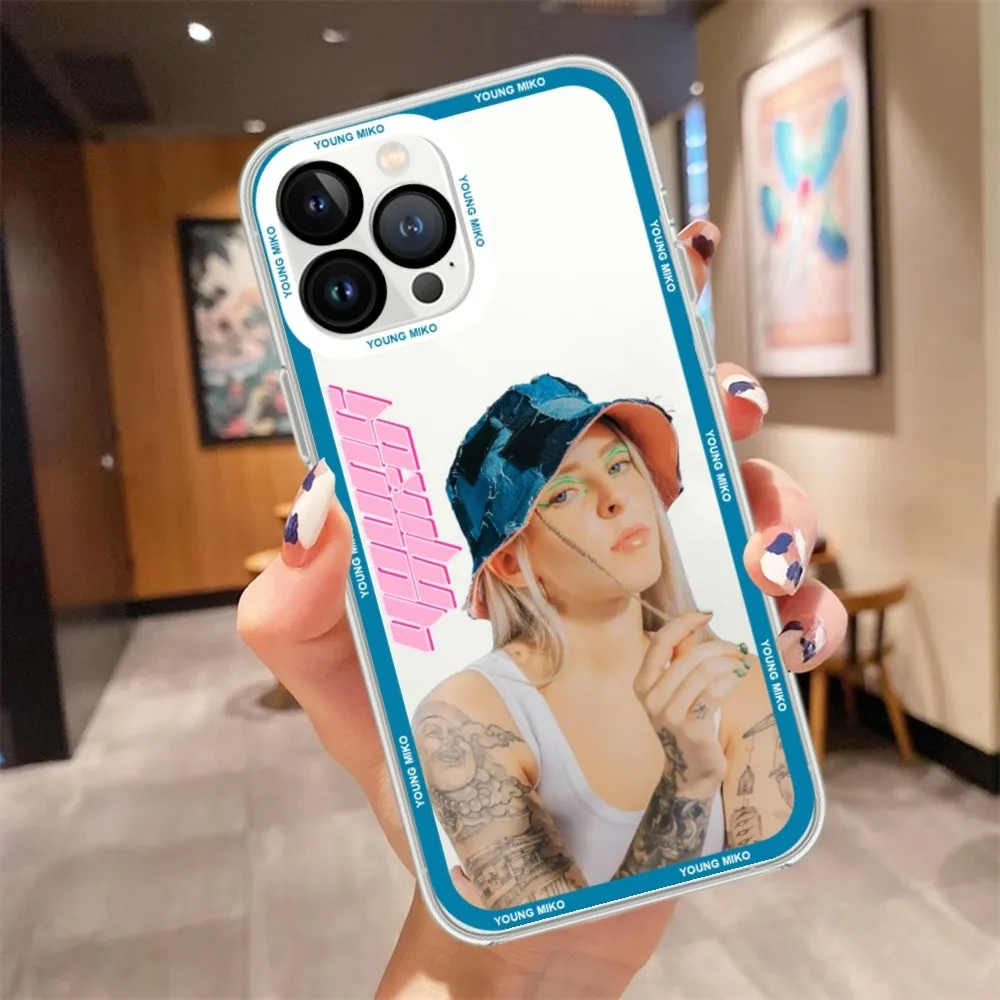 Singer Young Miko Phone Case  For iPhone 15 13 14 12 11 Pro Max X XR XS Max