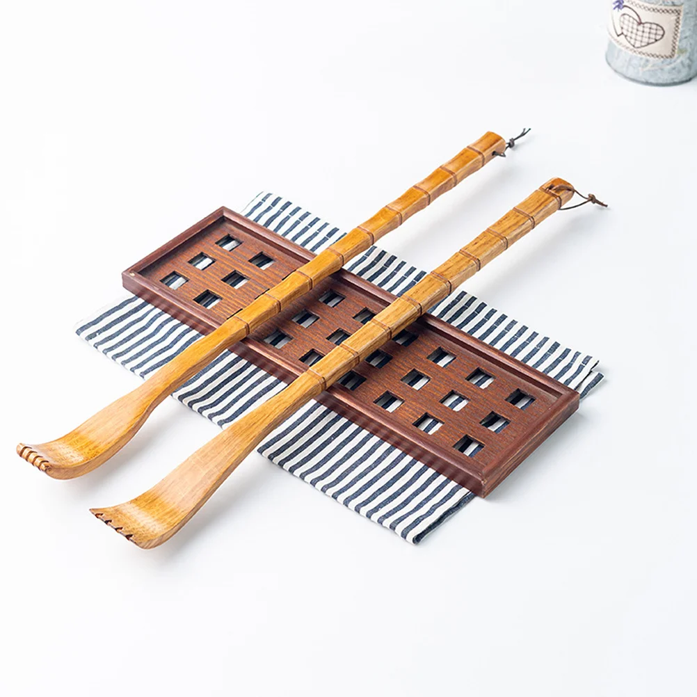 

1Set High-Quality Long Reach Back Scratchers Comfortable Wooden Scratcher Claw for Parents Pregnant Women Back Scratchers